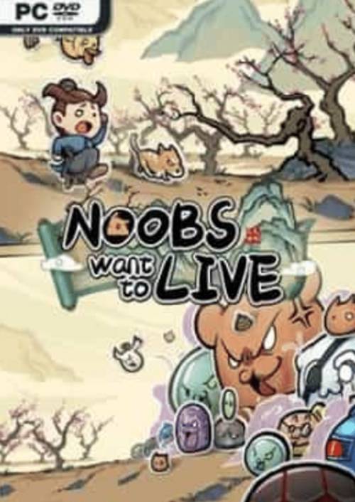 Noobs Want to Live PC hoesje
