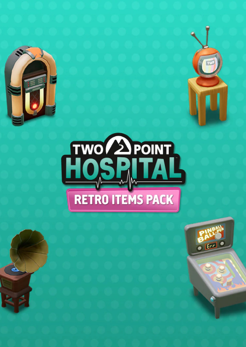 Two Point Hospital: Retro Items Pack PC - DLC (WW) hoesje
