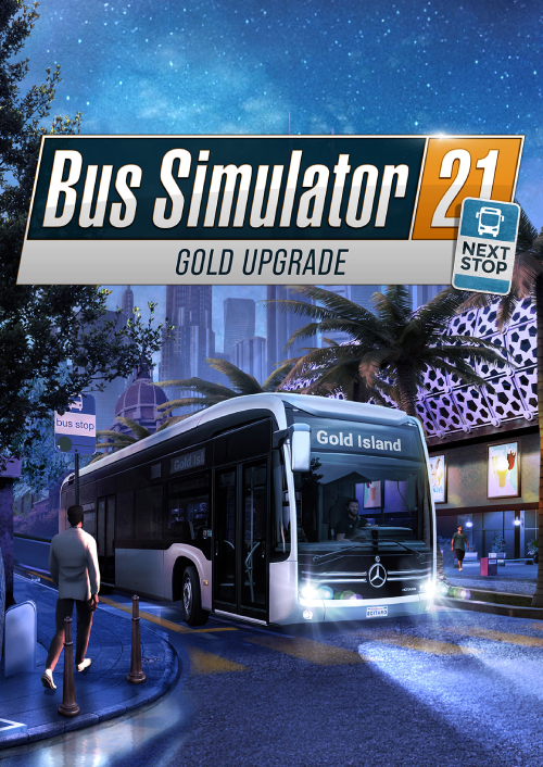 Bus Simulator 21 Next Stop – Gold Upgrade PC - DLC hoesje