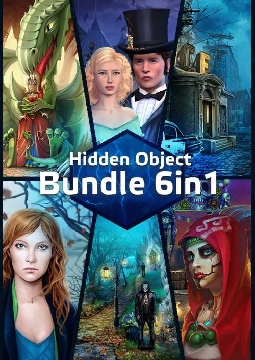 Hidden Object Bundle 6 in 1 PC hoesje