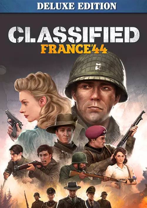 Classified: France '44 - Deluxe Edition + Pre - Order Bonus PC hoesje
