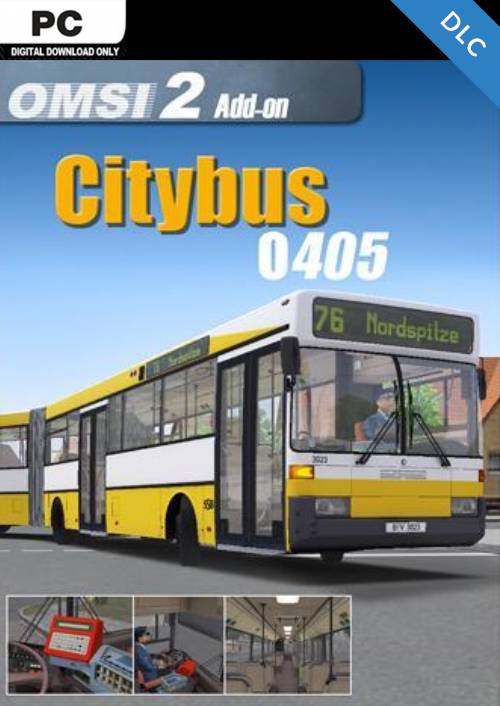OMSI 2 Add-On Citybus O405/O405G PC - DLC hoesje
