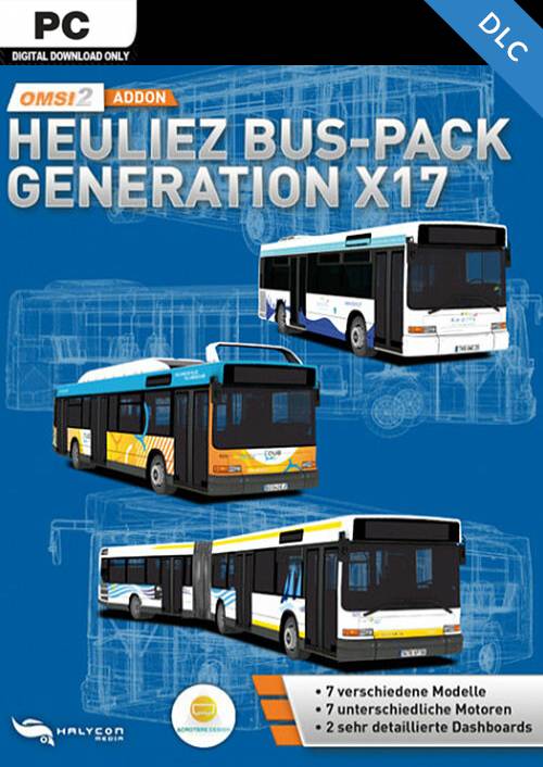 OMSI 2 Add-On Heuliez Bus-Pack Generation X17 PC - DLC hoesje