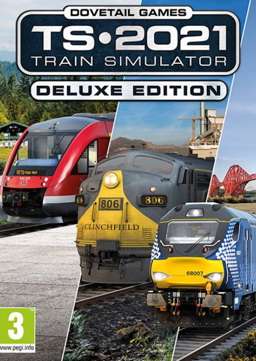 Train Simulator 2021 Deluxe Edition PC hoesje