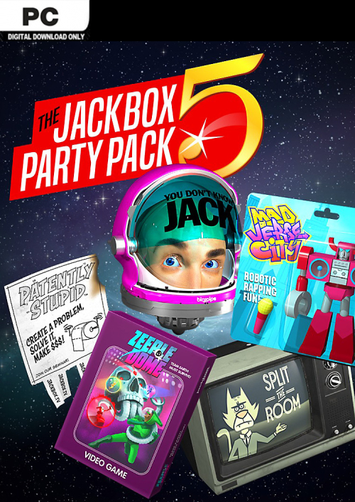 The Jackbox Party Pack 5 PC hoesje