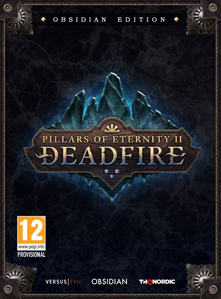 Pillars of Eternity II 2 Deadfire Obsidian Edition PC hoesje