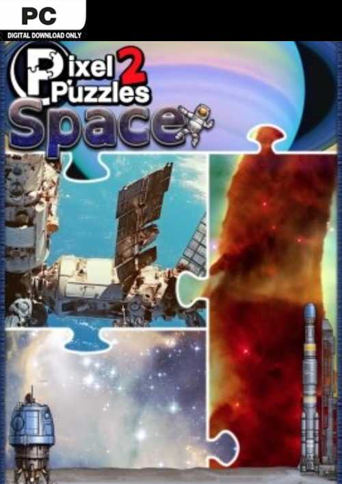 Pixel Puzzles 2: Space PC (EN) hoesje