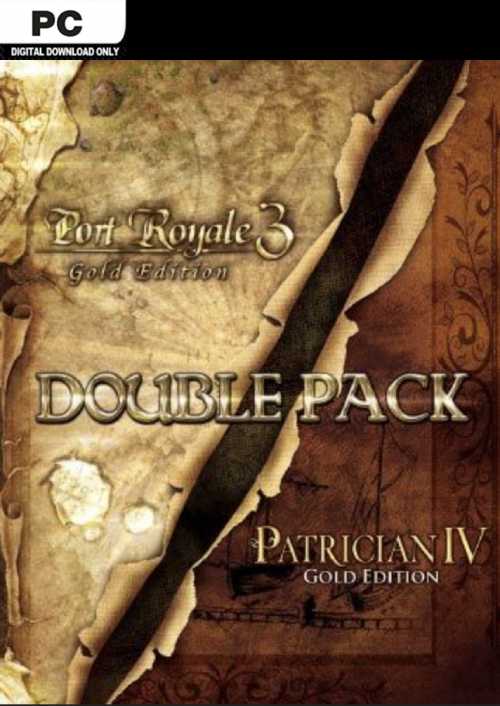 Port Royale 3 Gold And Patrician IV Gold - Double Pack PC hoesje