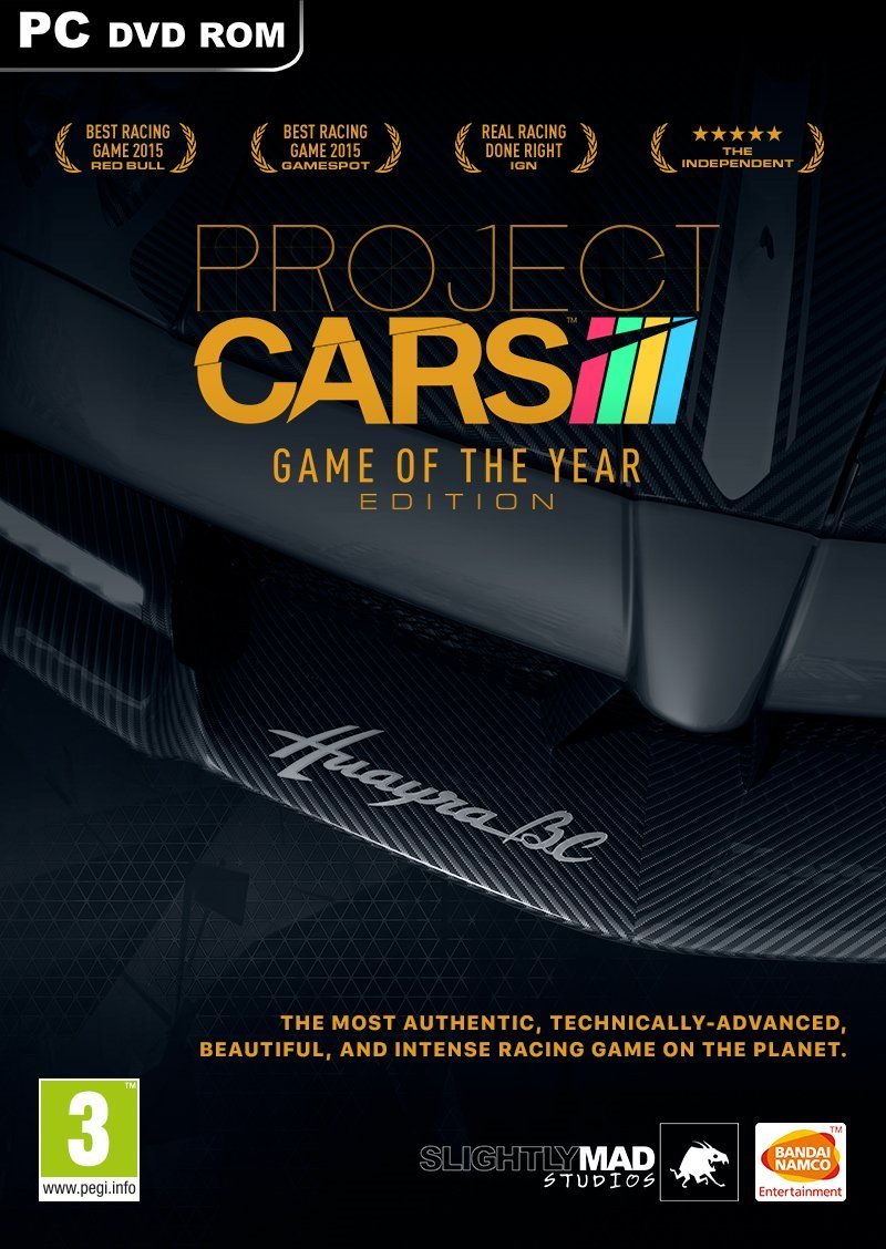 Project Cars - Game of the Year Edition PC hoesje
