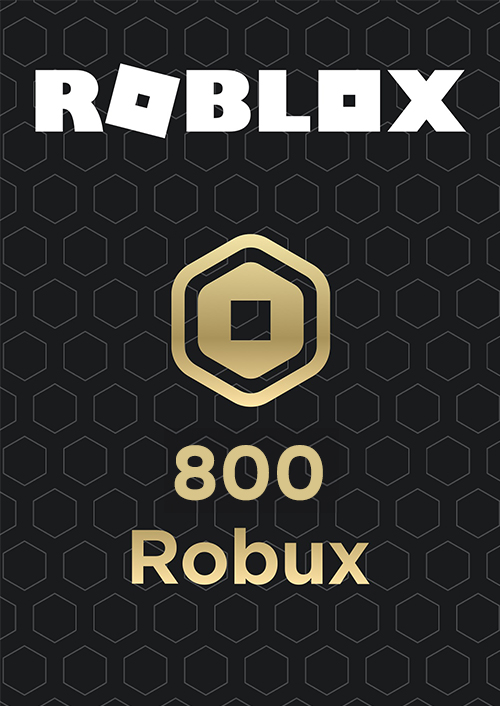 Roblox Gift Card - 800 Robux hoesje