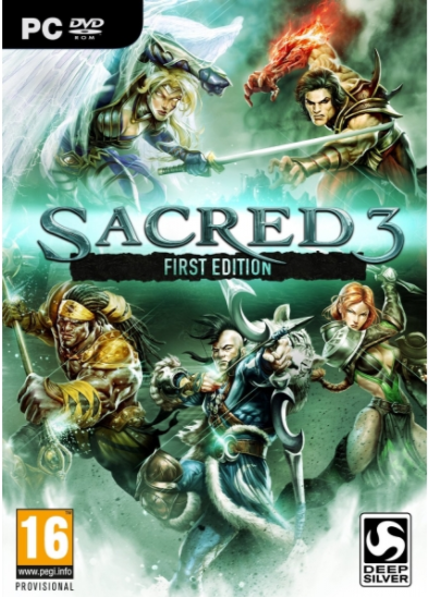 Sacred 3 First Edition PC hoesje