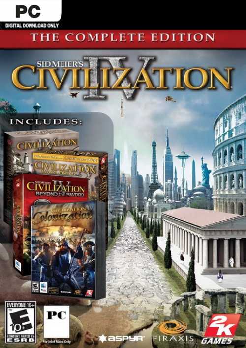Sid Meier's Civilization IV 4: The Complete Edition PC hoesje