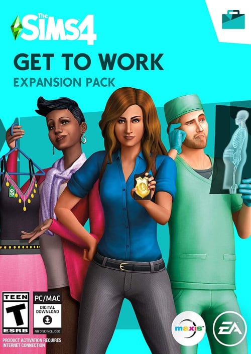 De Sims™ 4 Aan het Werk hoesje