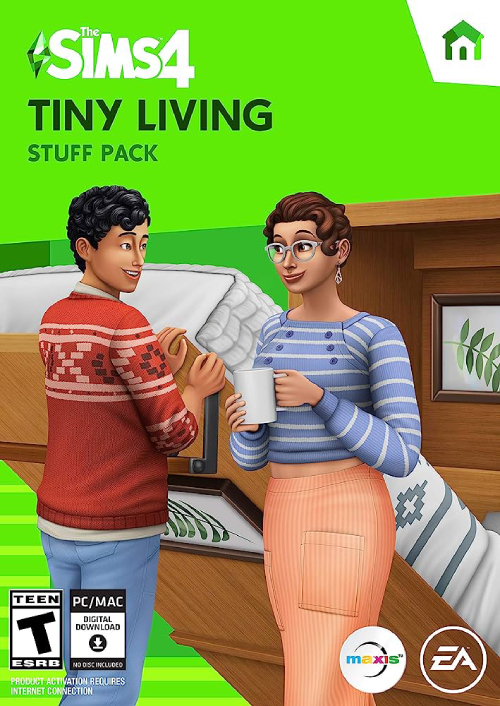 The Sims 4 - Tiny Living Stuff Pack PC hoesje