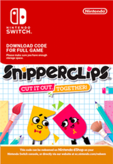 SnipperClips - Cut It Out Together Switch (EU & UK) hoesje