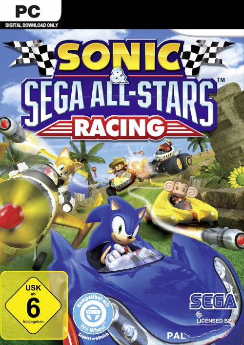 Sonic & SEGA All-Stars Racing PC hoesje