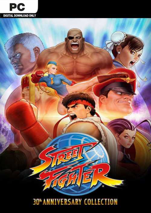 Street Fighter 30th Anniversary Collection PC (EU & UK) hoesje