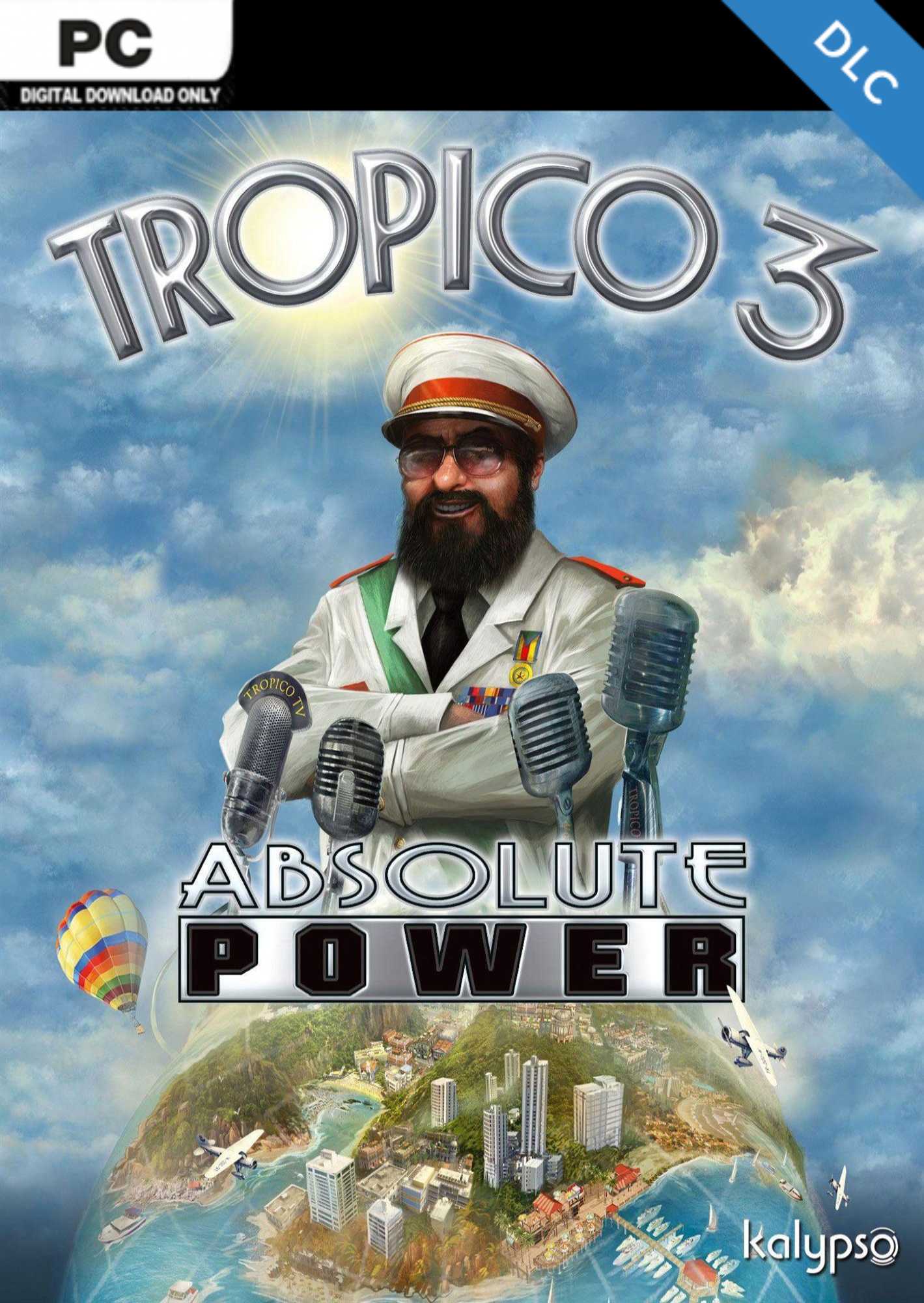 Tropico 3 Absolute Power PC - DLC hoesje