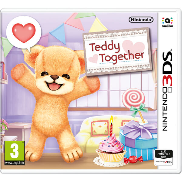 Teddy Together 3DS - Game Code (EU & UK) hoesje