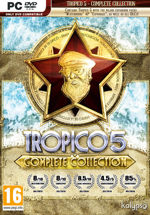 Tropico 5 - Complete Collection PC hoesje