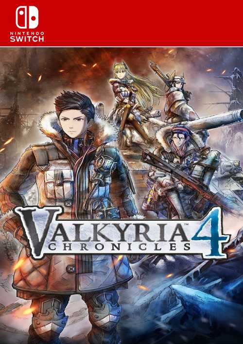 Valkyria Chronicles 4 Switch (EU & UK) hoesje