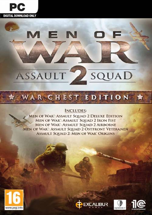 Men of War: Assault Squad 2 War Chest Edition PC hoesje