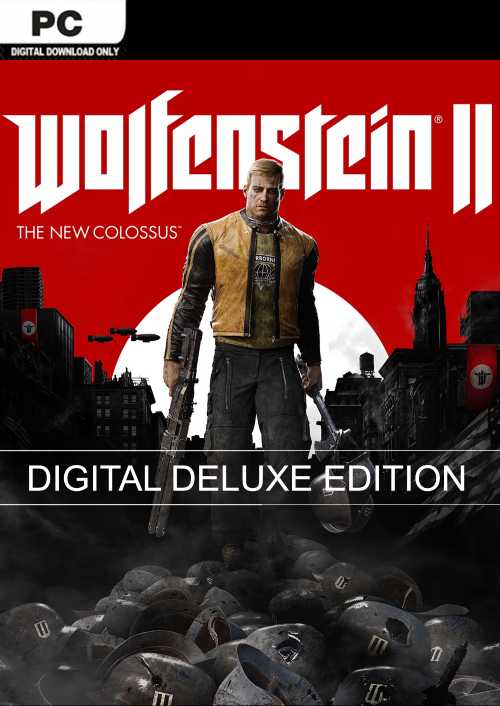 Wolfenstein II 2 The New Colossus Deluxe Edition PC hoesje