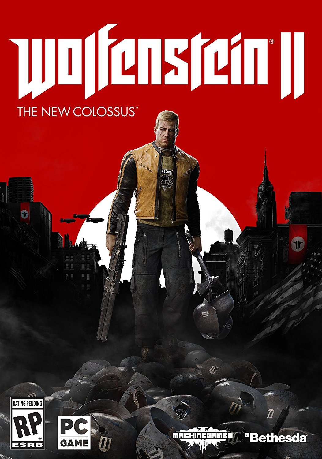 Wolfenstein II 2: The New Colossus PC hoesje