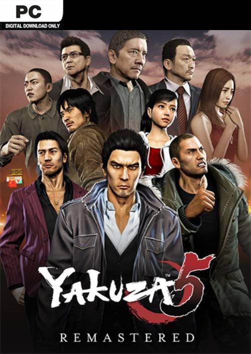 Yakuza 5 Remastered PC hoesje