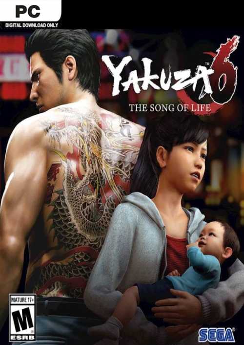 Yakuza 6: The Song of Life PC hoesje